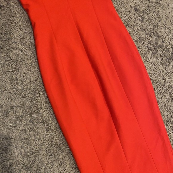 Cinq À Sept NWOT Birch Sheath Dress in Scarlet Red Size 4 - Picture 10 of 16